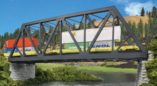WALTHERS 933-4510 Modernized Double-Track Railroad Truss Bridge - 38.1 x 12.7 x 11.4cm