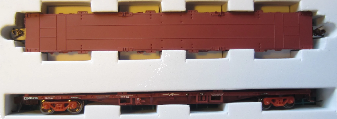 AustNRail 3621 Two pack of VR VQCX wagons no lashing bar
