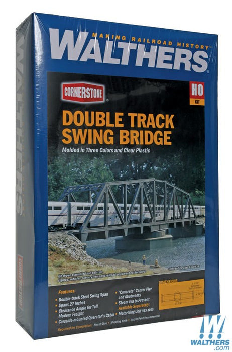 WALTHERS 933-3088 Double Track Swing Bridge