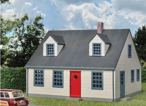 WALTHERS 933-3776 Cape Cod House - Kit -10.7 x 9.2 x 7.6cm