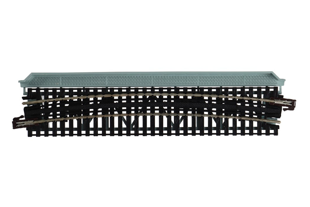 Kato 20-472 Curved Deck Girder Bridge, Gray - 481mm (19") Radius 15 Degree