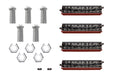 Kato 20-824 Curved Bridge Set 481mm (19") Radius 60 Degree, Red