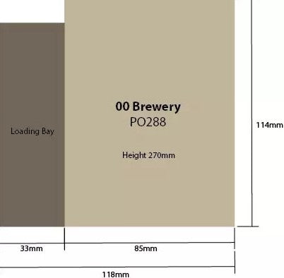 Metcalfe PO288 OO Scale Brewery