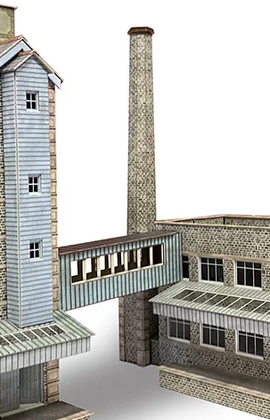 Metcalfe PO401 OO Scale Old Mill Chimney Stack