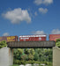 WALTHERS 933-4502 70' Single-Track Railroad Through Girder Bridge -24.7 x 6 x 3.3cm 