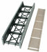 WALTHERS 933-4502 70' Single-Track Railroad Through Girder Bridge -24.7 x 6 x 3.3cm 