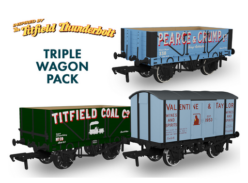 Rapido 922004 "Inspired by Titfield" wagon pack