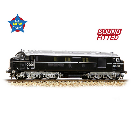 Graham Farish 372-911SF LMS 10001 Black & Silver with DCC Sound