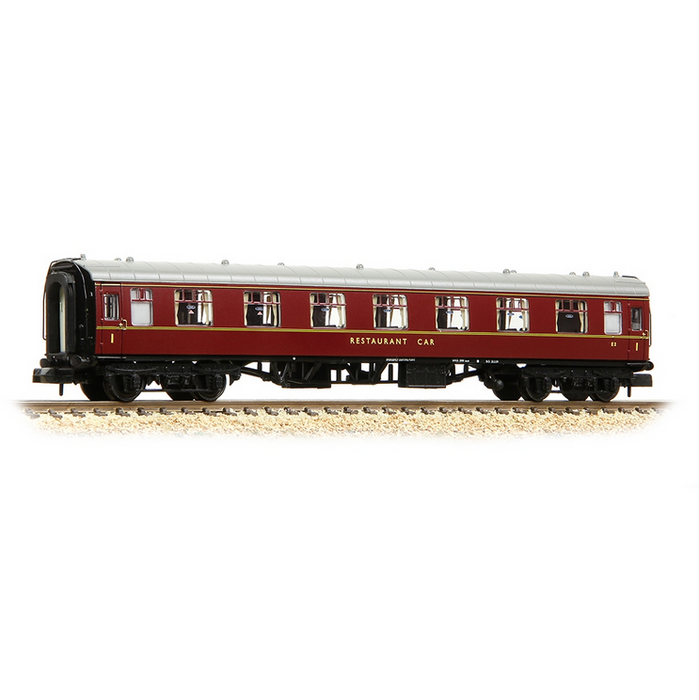 Graham Farish 374-808A BR Mk1 RFO Restaurant First Open BR Maroon