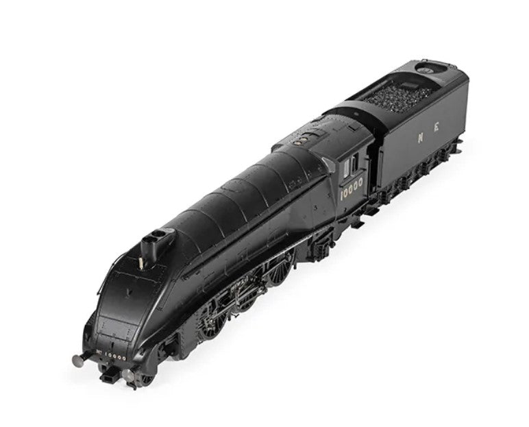 Hornby R30124 R30124 LNER, W1 Class, 'Hush Hush' Streamlined, 4-6-4, 10000 - Era 4