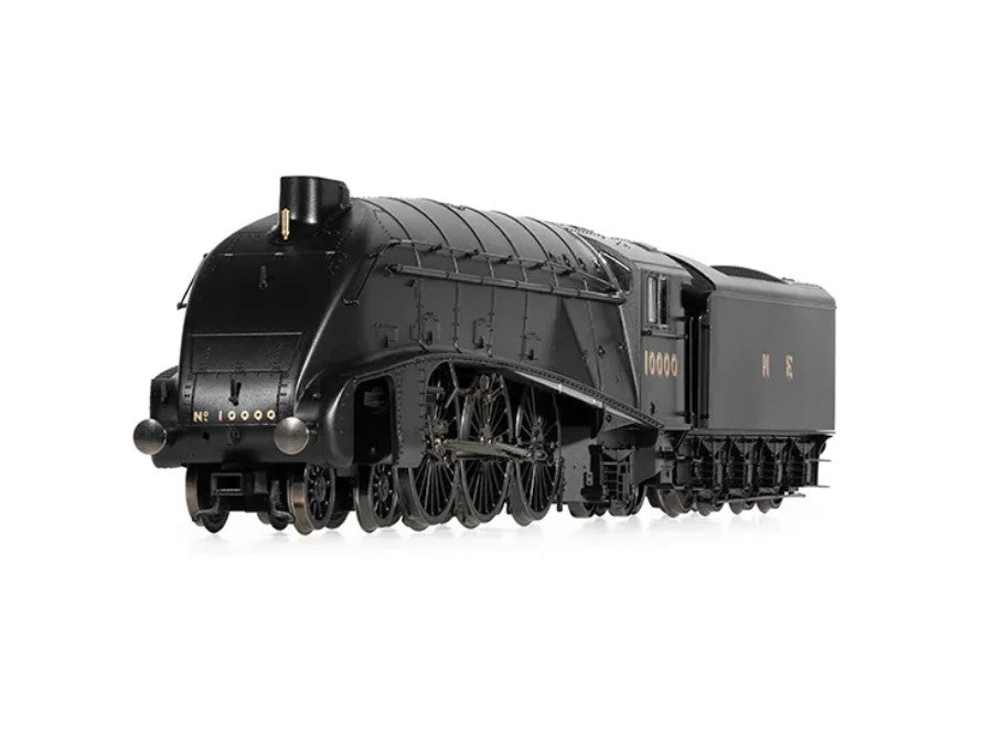 Hornby R30124 R30124 LNER, W1 Class, 'Hush Hush' Streamlined, 4-6-4, 10000 - Era 4