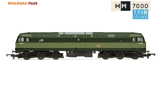 Hornby R30182TXS RailRoad Plus BR, Class 47, Co-Co, D1683 - Era 6 (Sound Fitted)