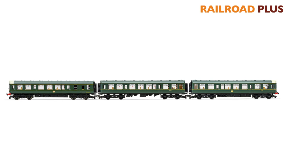 Hornby R30170 RailRoad Plus BR, Class 110 3 Car Train Pack - Era 6