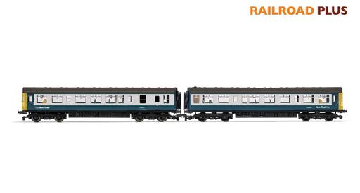 Hornby R30171 RailRoad Plus MetroTrain Class 110 2 Car Train Pack E52075 - Era 7