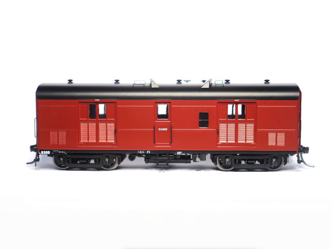 SDS MODELS 8300 001 SAR Brake Van - 8300 1950'S Red — Branchline Hobby Shop