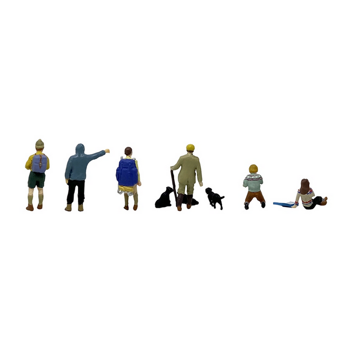 Branchline 36-429 Hikers and dog walkers