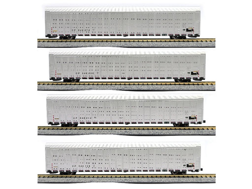 Kato 106-5510 Autorack Freight Cars - Canadian Pacific 4-Car Set