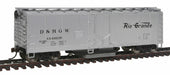 WALTHERS 931-1482 Track Cleaning Car - Denver & Rio Grande Western 40' Plug-Door Boxcar 