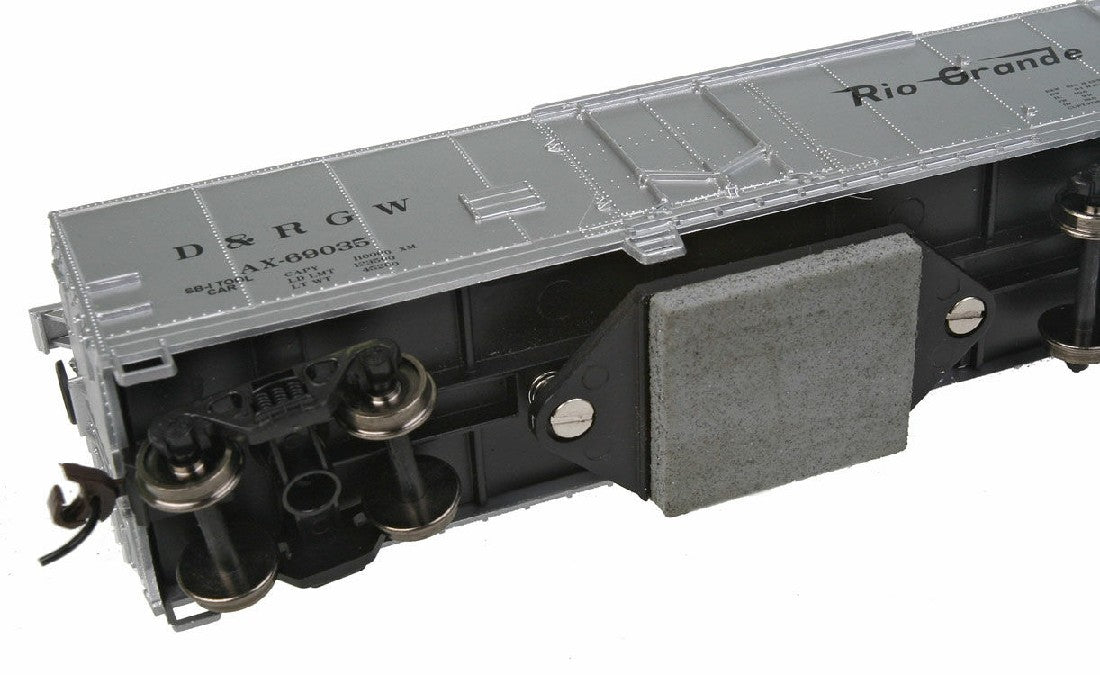 WALTHERS 931-1482 Track Cleaning Car - Denver & Rio Grande Western 40' Plug-Door Boxcar 