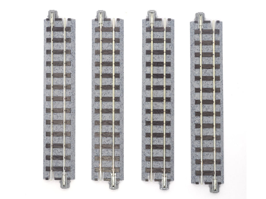 thumbnail interactive-video image 1 of Kato UniTrack N Scale Straight Track – 124mm (4-7/8") – 4pcs (20-020) 1 of 4