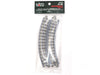 Kato 52-220 Narrow Gauge Unitrack 183mm (7") Radius Curve Track (4 pcs)