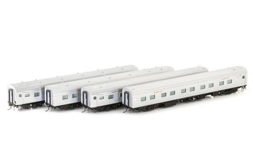 Auscision NPS-17 Southern Aurora 1962-1986 Era Passenger Cars 4-Car Add On Set