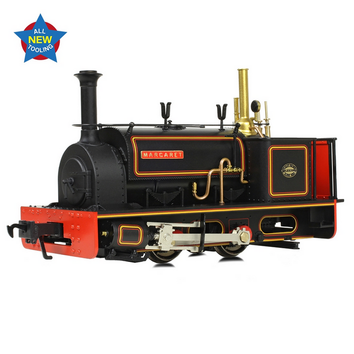 Bachmann NG7 71-027SF Quarry Hunslet 0-4-0ST "Margaret" in  Penrhyn Quarry Lined Black (Early) - With DCC Sound