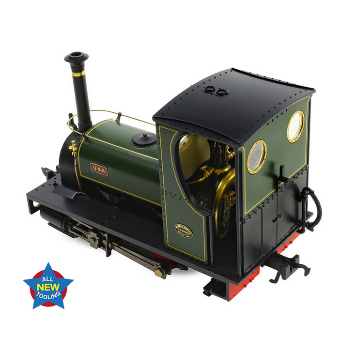 Bachmann NG7 71-028 Quarry Hunslet 0-4-0ST "Una" Lined Green