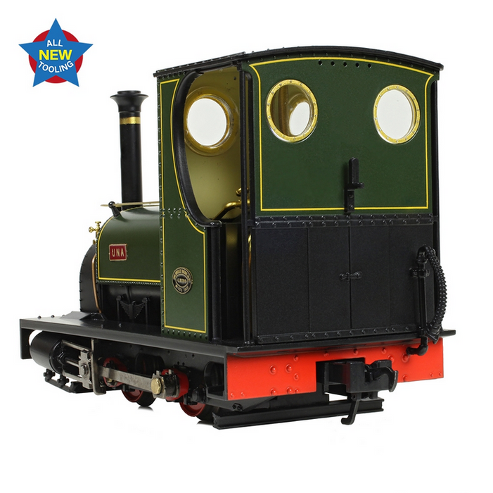 Bachmann NG7 71-028 Quarry Hunslet 0-4-0ST "Una" Lined Green