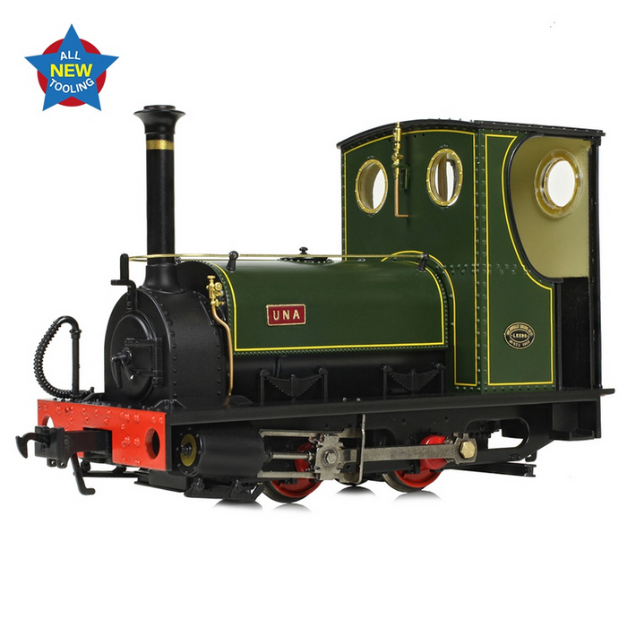 Bachmann NG7 71-028SF Quarry Hunslet 0-4-0ST "Una" Lined Green - With DCC Sound
