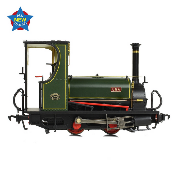 Bachmann NG7 71-028SF Quarry Hunslet 0-4-0ST "Una" Lined Green - With DCC Sound