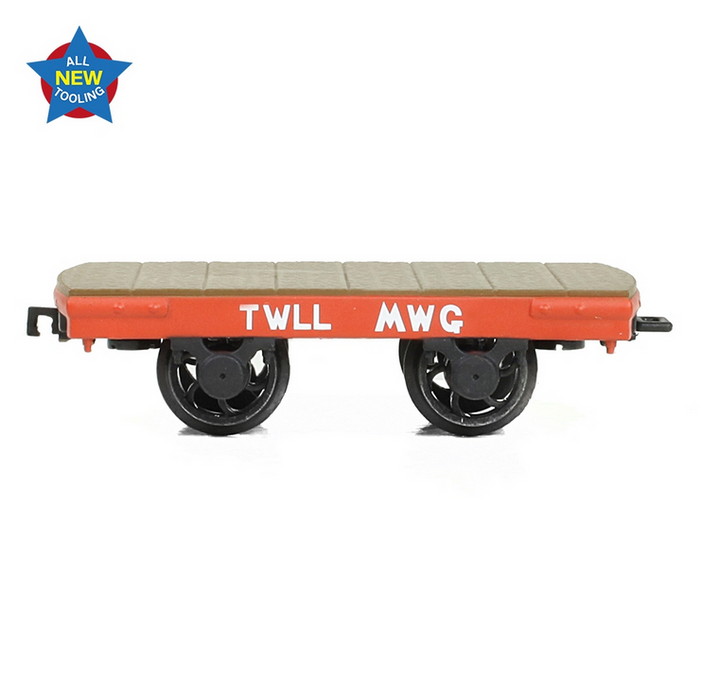 Bachmann NG7 73-026 Dinorwic Slate Wagon Without Sides in Red