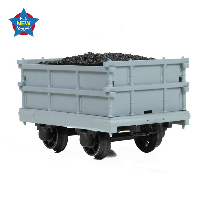 Bachmann NG7 73-029 Dinorwic Coal Wagon in Grey - with Coal Load