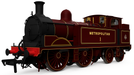 Rapido 909504 Metropolitan 'E' Class Tank Locomotive - Metropolitan Railway No.1 in 2013-2020 Condition DCC Sound fitted