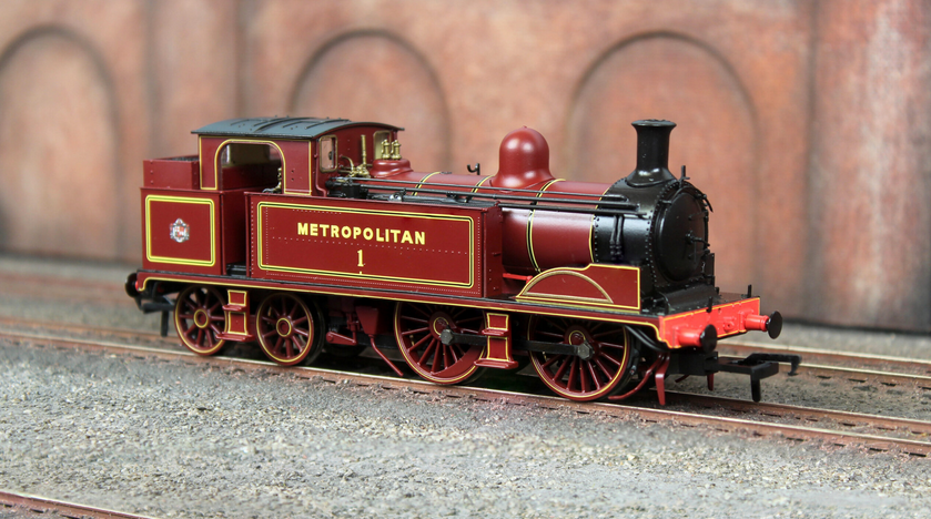 Rapido 909504 Metropolitan 'E' Class Tank Locomotive - Metropolitan Railway No.1 in 2013-2020 Condition DCC Sound fitted