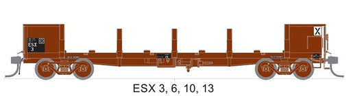 SDS Models ELX008 ESX Wagons (4-Pack Containing ESX #3, #6, #10, #13)