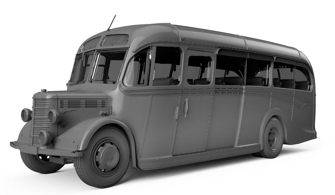 Rapido 920004 Bedford OB LTA750 Royal Blue Coach services