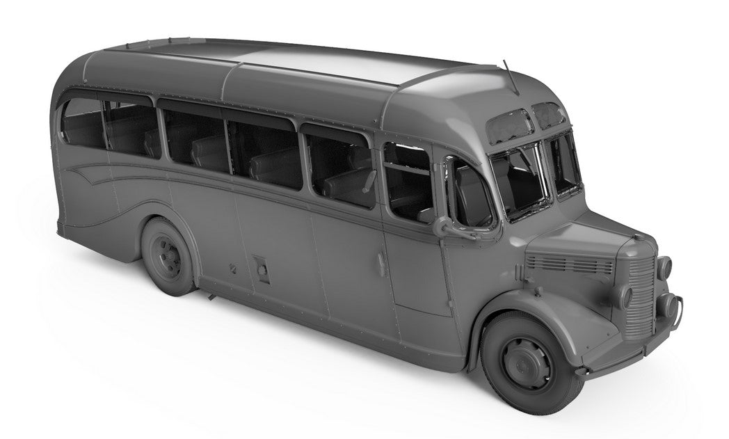 Rapido 920004 Bedford OB LTA750 Royal Blue Coach services