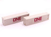 Kato 23-580B 40' Container "ONE" (2pcs)