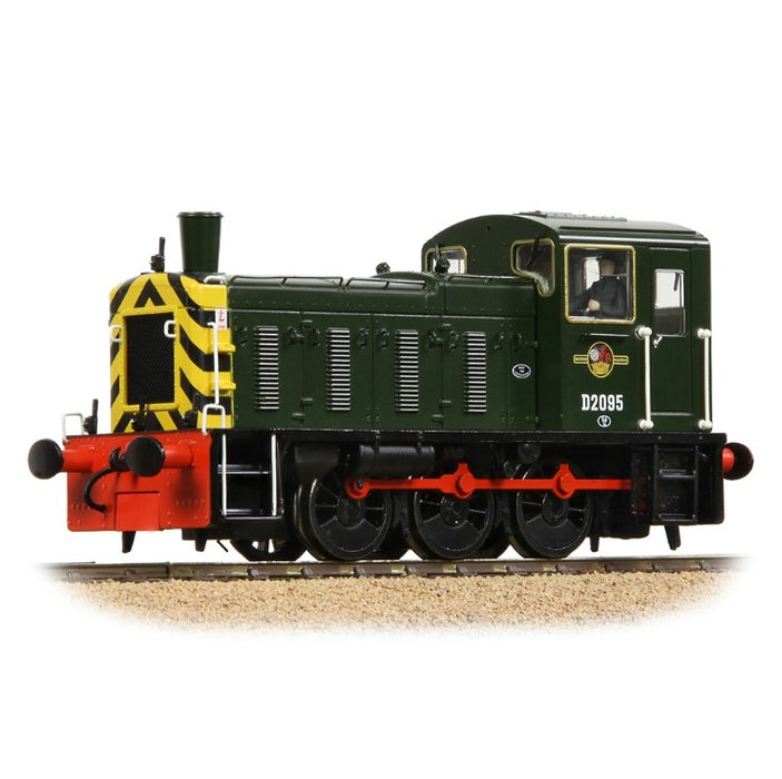 Branchline 31-364A Class 03 D2095 Diesel Locomotive - British Rail Green (Wasp Stripes)
