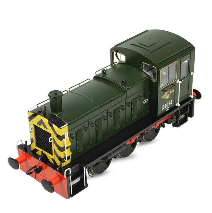 Branchline 31-364A Class 03 D2095 Diesel Locomotive - British Rail Green (Wasp Stripes)