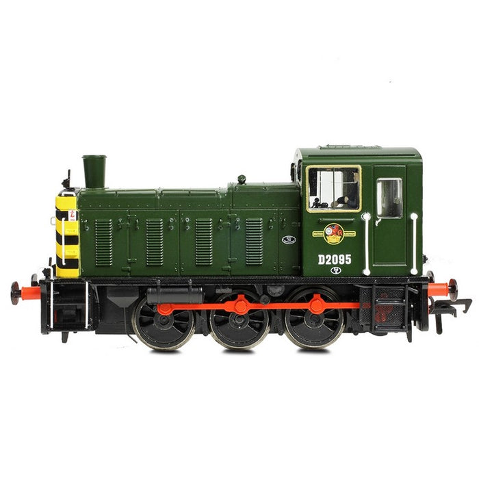 Branchline 31-364A Class 03 D2095 Diesel Locomotive - British Rail Green (Wasp Stripes)