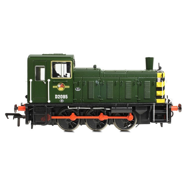 Branchline 31-364A Class 03 D2095 Diesel Locomotive - British Rail Green (Wasp Stripes)