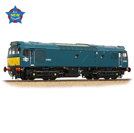 Branchline 32-333SF Class 25/3 D7660 Diesel Locomotive - British Rail Blue (Small Yellow Panels)