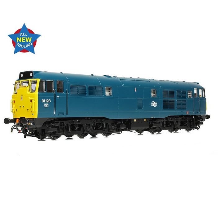 Branchline 35-805 Class 31/1 Diesel Locomotive - #31123 in British Rail Blue
