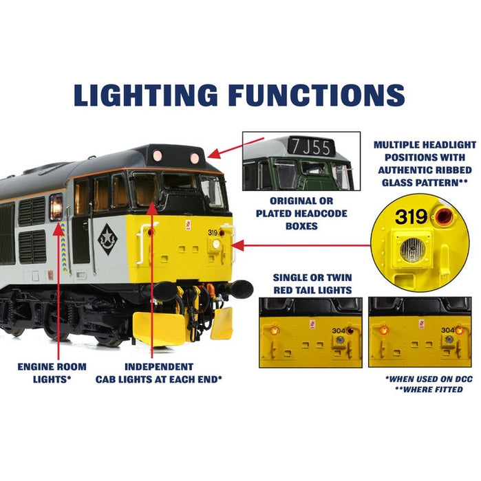 Branchline 35-805A Class 31/1 Diesel Locomotive - #31293 in British Rail Blue
