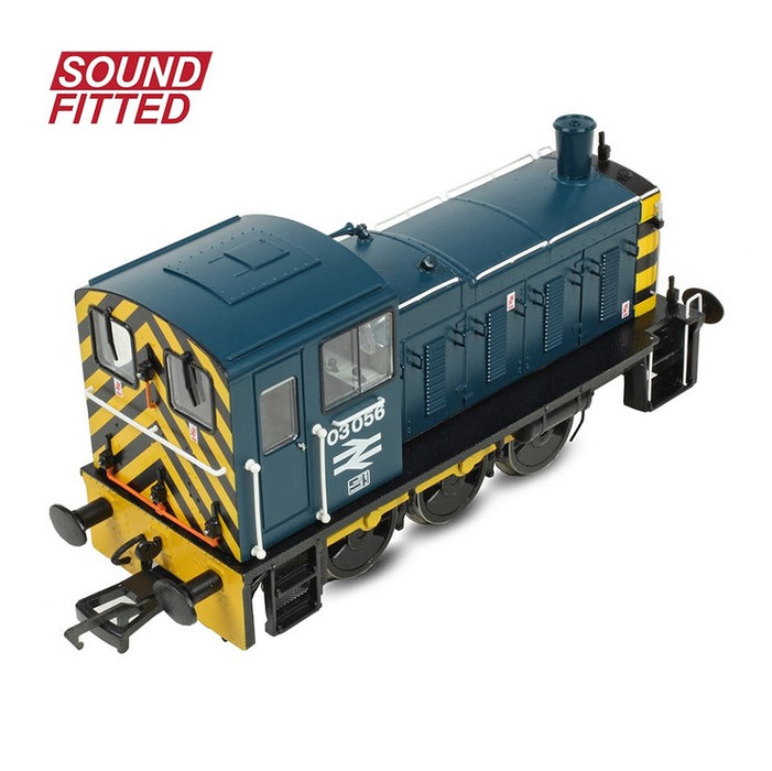 Branchline 31-362BSF Class 03 Diesel Shunter #03056 - British Rail Blue