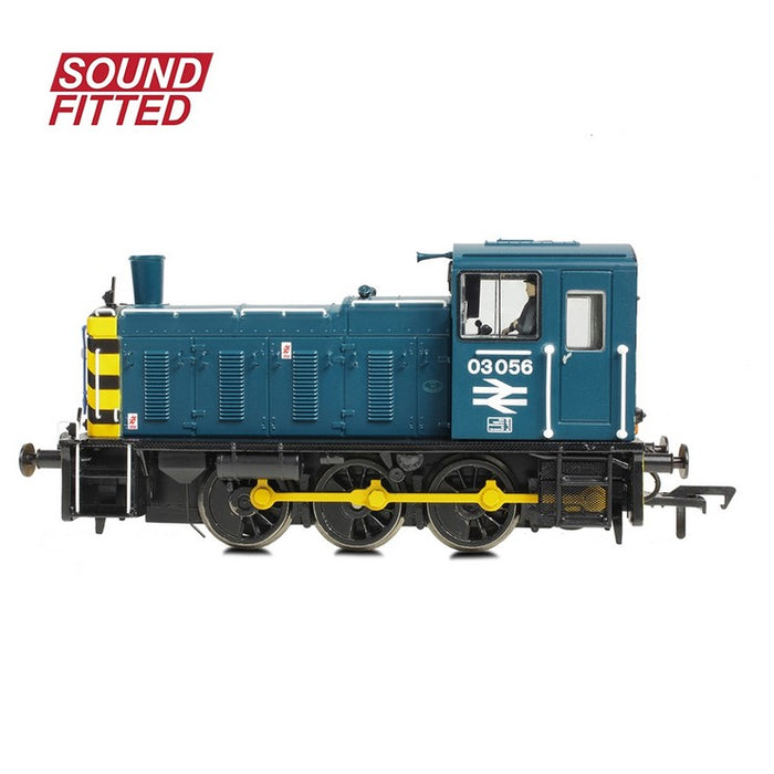 Branchline 31-362BSF Class 03 Diesel Shunter #03056 - British Rail Blue