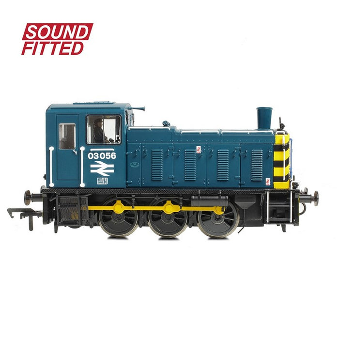 Branchline 31-362BSF Class 03 Diesel Shunter #03056 - British Rail Blue