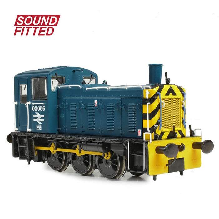 Branchline 31-362BSF Class 03 Diesel Shunter #03056 - British Rail Blue